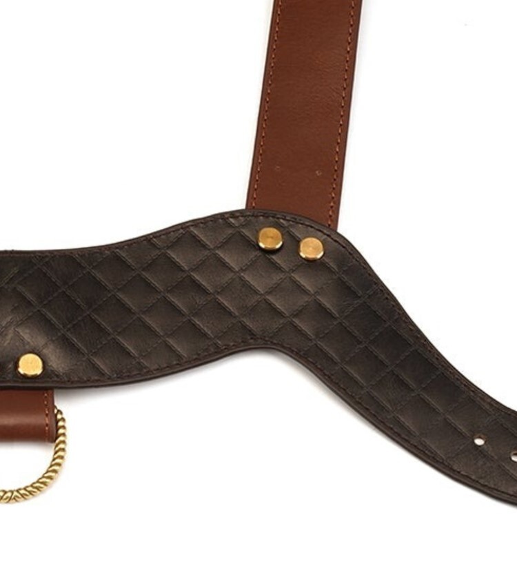 Liebe Seele The Equestrian 御馬皇家 束縛胸甲 sm束縛衣 真皮SM道具 高級sm道具