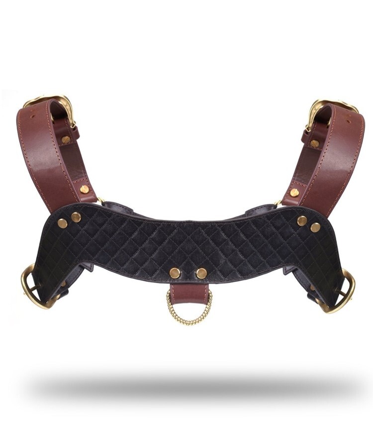 Liebe Seele The Equestrian 御馬皇家 束縛胸甲 sm束縛衣 真皮SM道具 高級sm道具