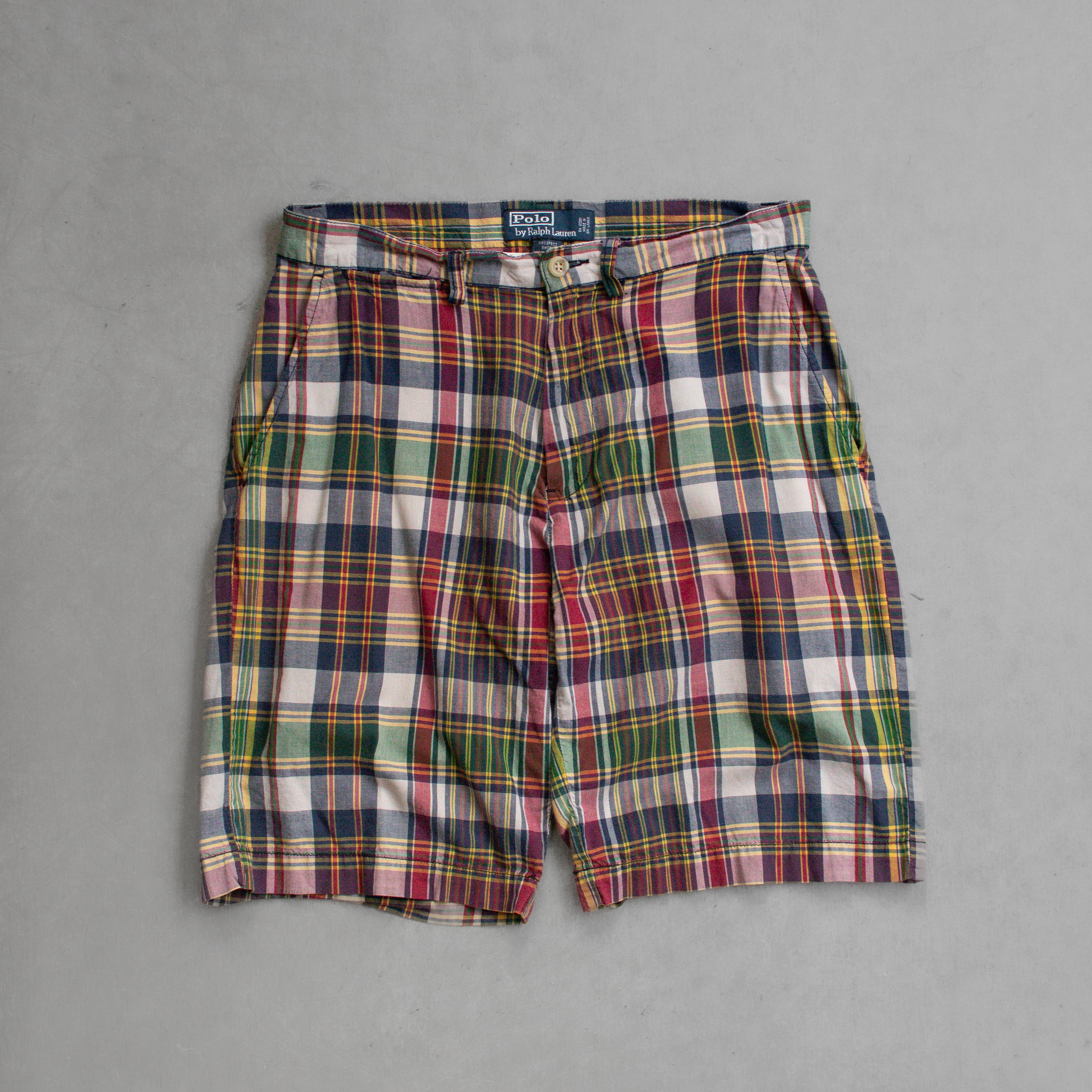 POLO RALPH LAUREN MADRAS SHORTS 馬德拉 格紋 短褲