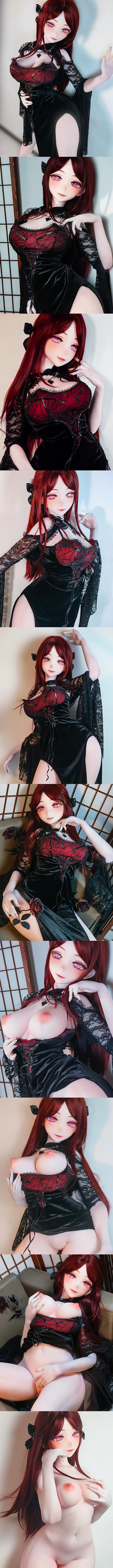 愛莎貝兒娃娃 秋月霜 AHRC-176CM-全矽膠 ACG CARTOON silicone sex doll