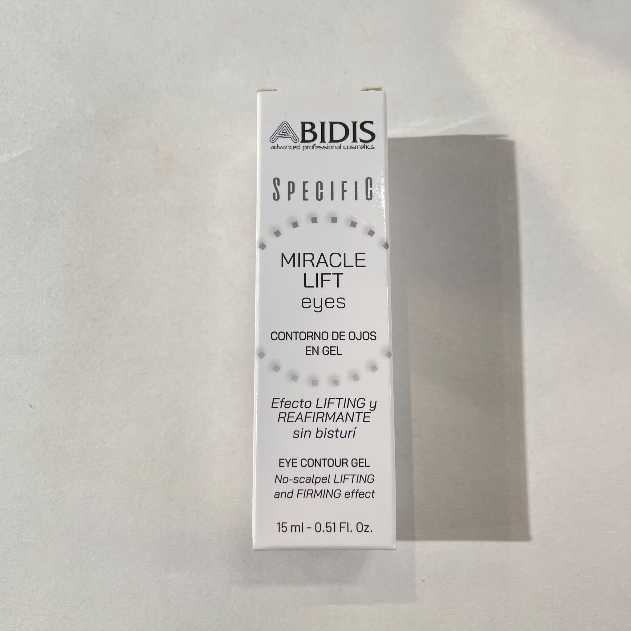 關鍵字HS17-ABIDIS Miracle Lift Eyes 15ml 優惠價$399