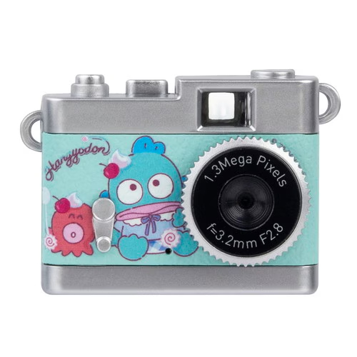 26134 Sanrio Hangyodon Retro Style Ultra-Mini Digital Camera (with Lanyard) #JP-KK26