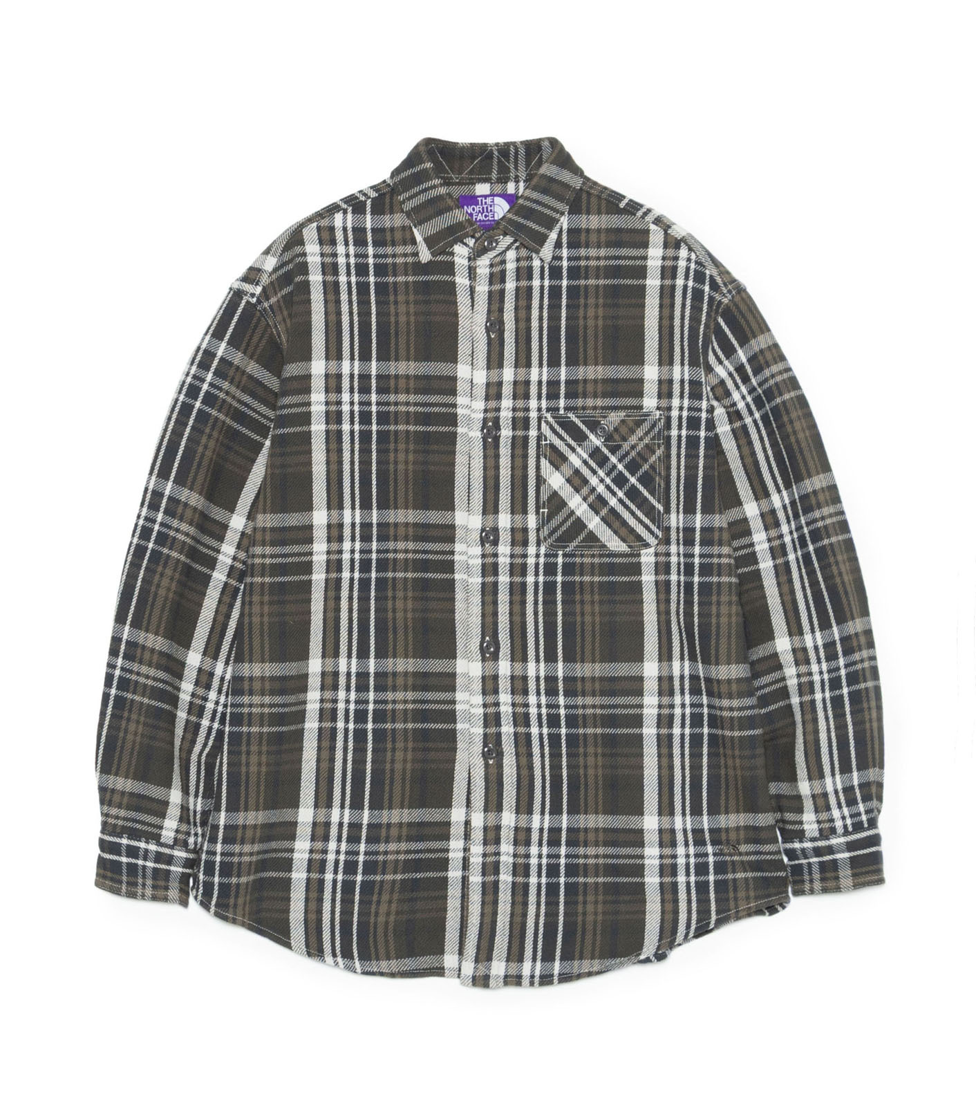『代購商品』2026AW THE NORTH FACE Purple Label 紫標 Flannel Plaid Field Shirt 襯衫 N26FG048