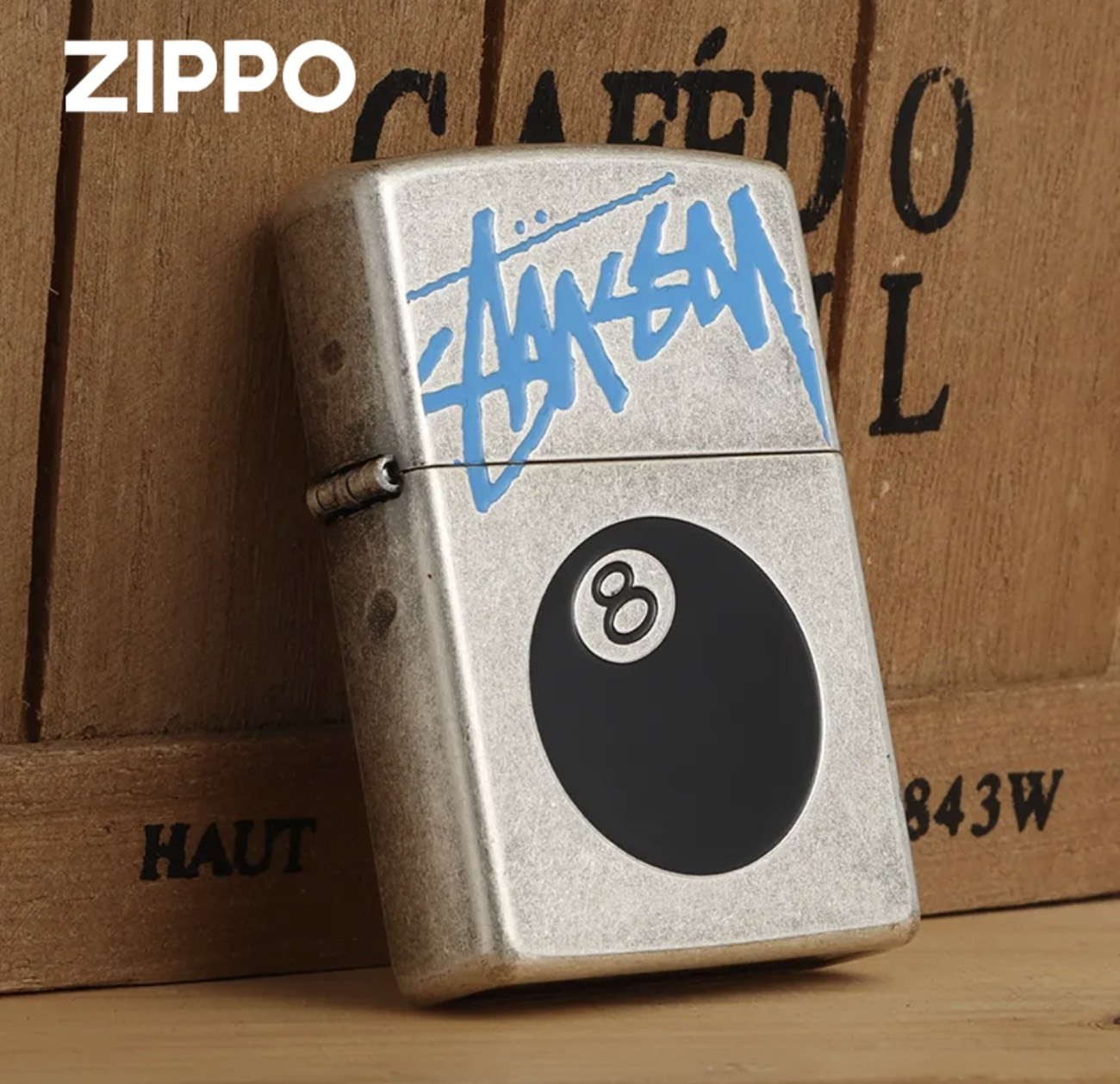 iSNEAKERS｜ZIPPO 打火機 煤油打火機 仿舊感 銀色款