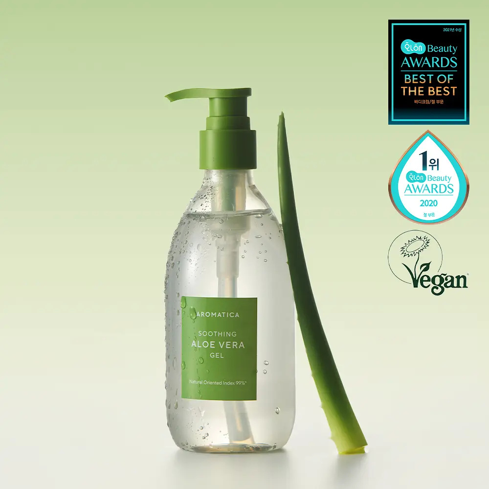 AROMATICA 蘆薈舒緩蓄水修護冰晶凝膠 500ml