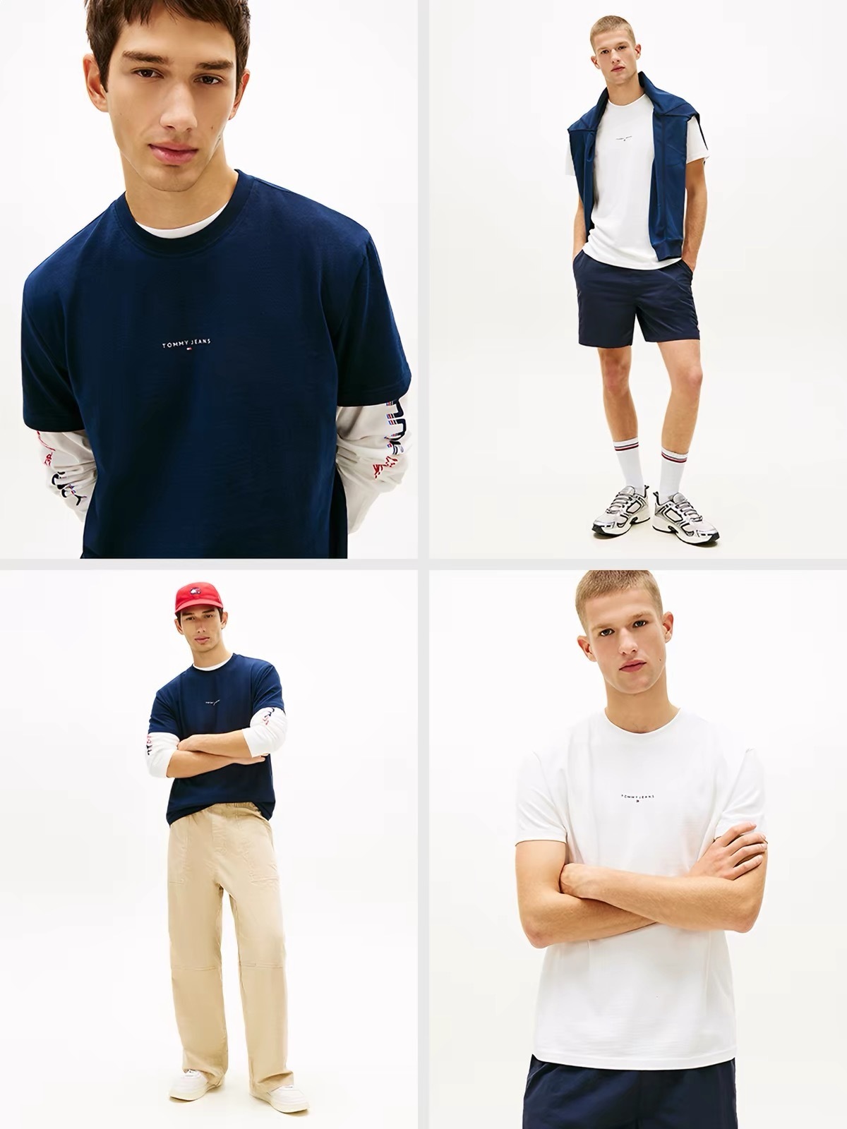 TOMMY 中間小字母 Tee #7-06