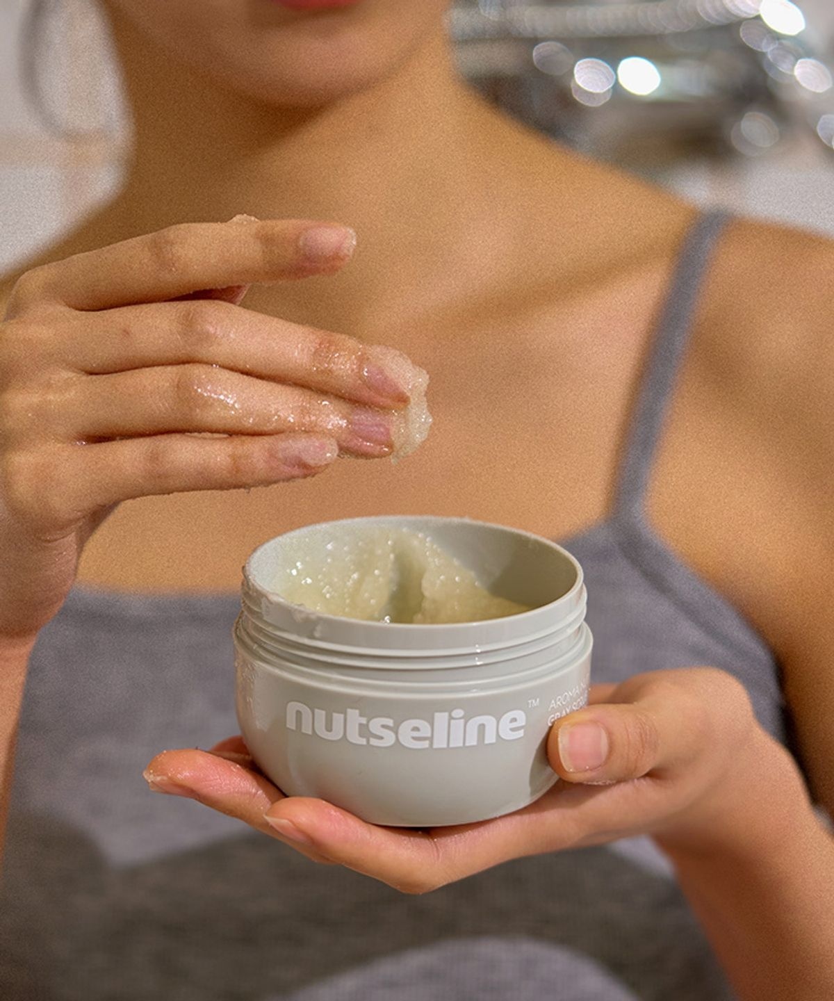 NUTSELINE 堅果格雷伯爵茶香深層身體去角質磨砂膏 200g