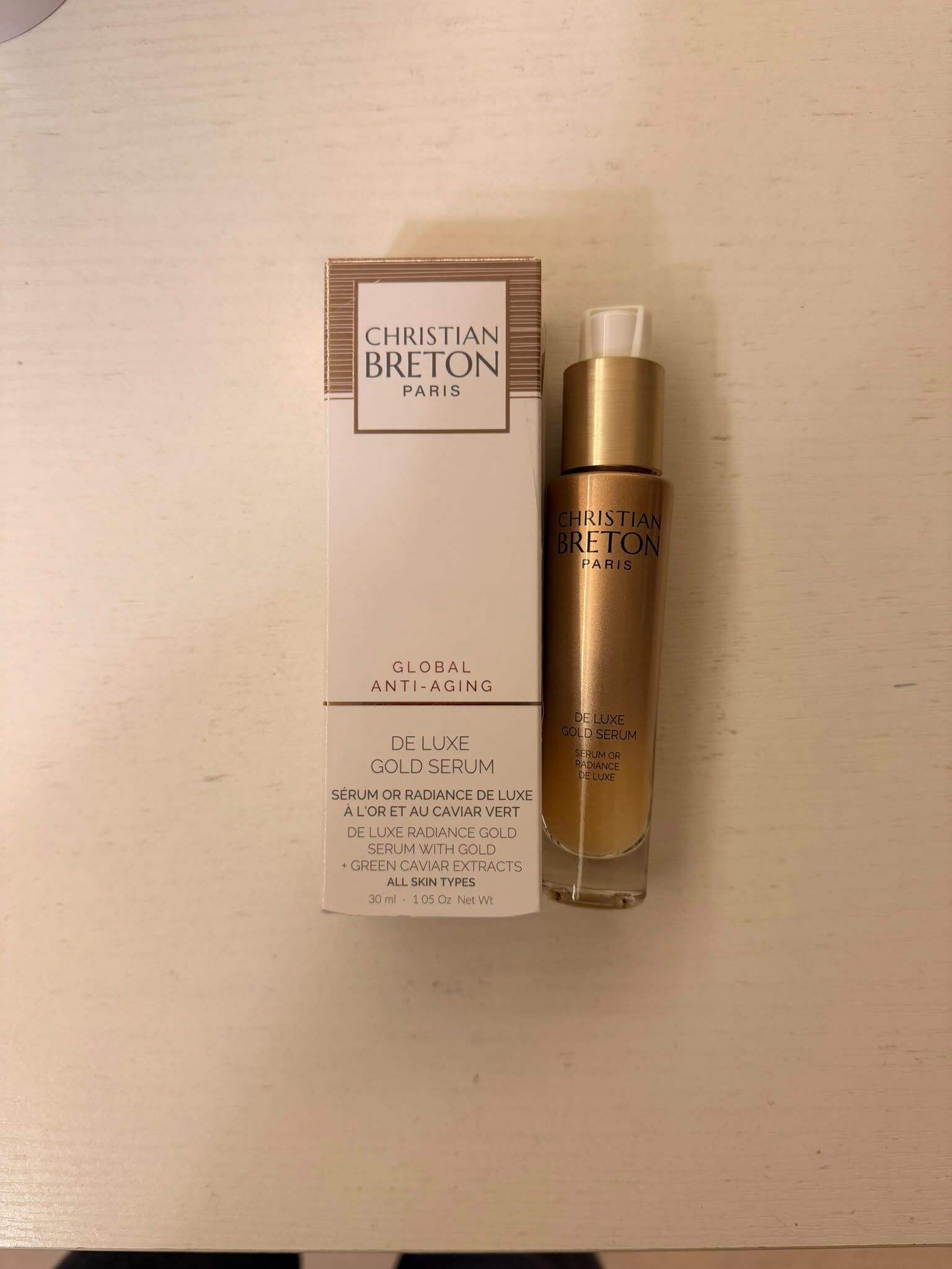關鍵字HS19 – CHRISTIAN BRETON ELIXIR Gold Serum 30ml優惠價$468