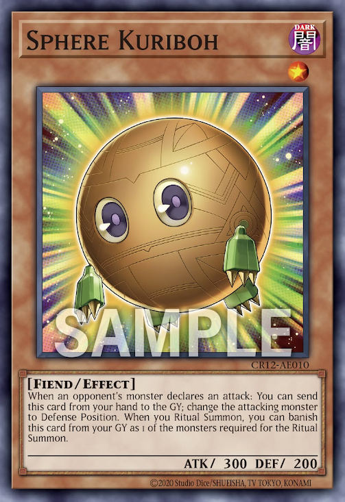 CR12-AE010 Sphere Kuriboh(球形栗子球)