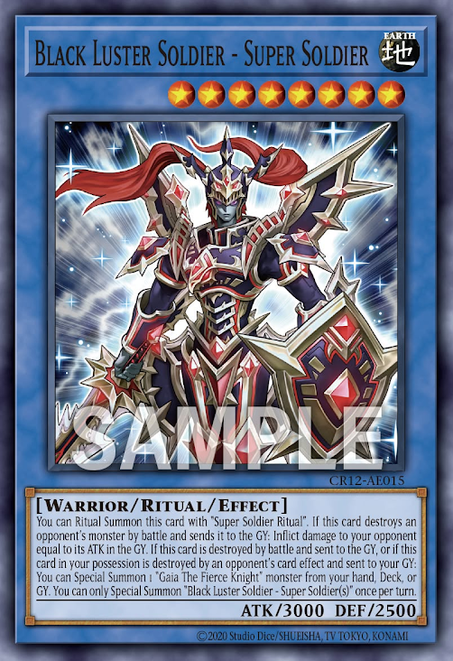 CR12-AE015 Black Luster Soldier - Super Soldier(超戰士 混沌士兵)
