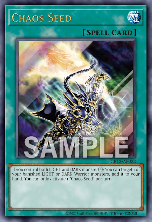 CR12-AE022 (UR/SER)Chaos Seed(混沌之種)