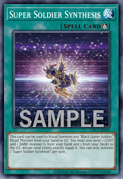 CR12-AE025 Super Soldier Synthesis(超戰士的萌芽)