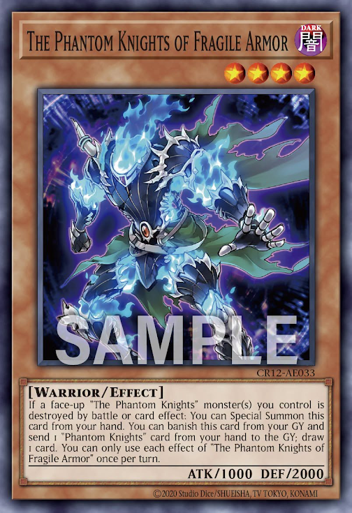 CR12-AE033 The Phantom Knights of Fragile Armor(幻影騎士團 碎鎧甲)