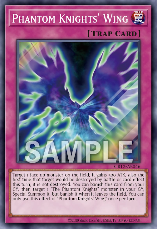 CR12-AE046 (SR)Phantom Knights' Wing(幻影翼)