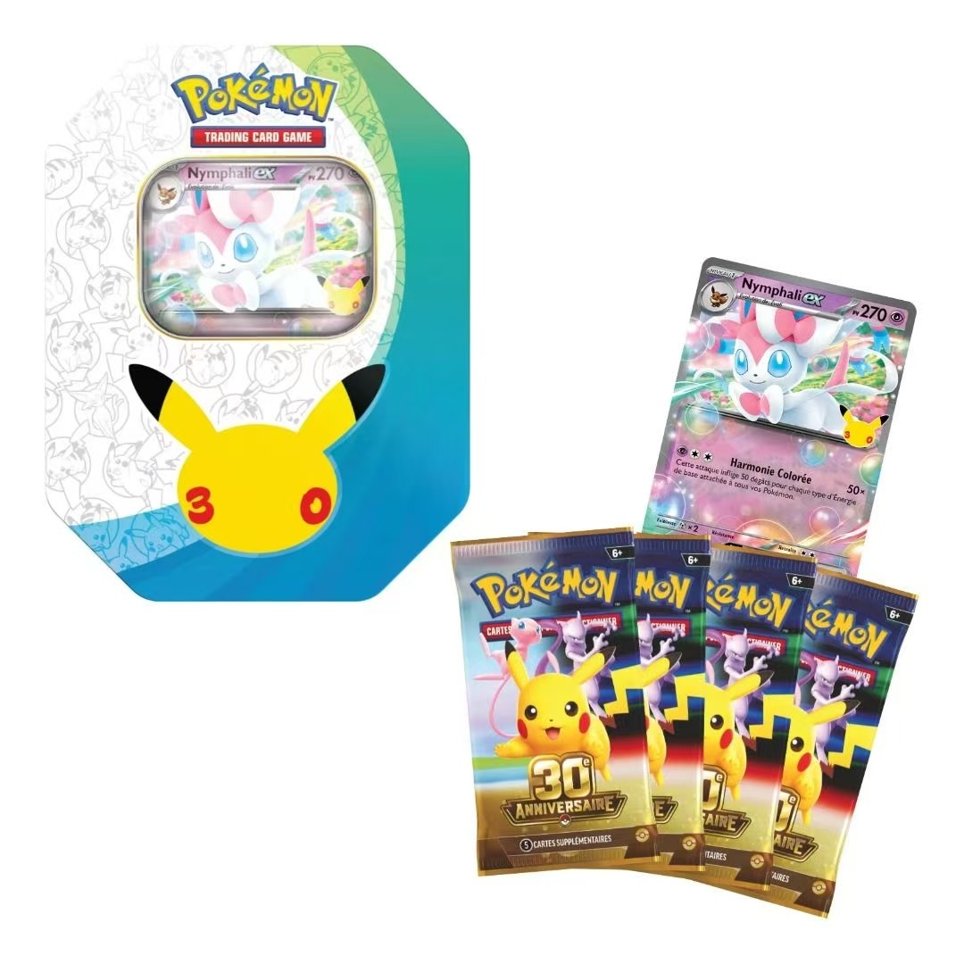 Pokemon PTCG 2x Pokébox Nymphali Amphinobi 30 Years 30th Celebration Set
