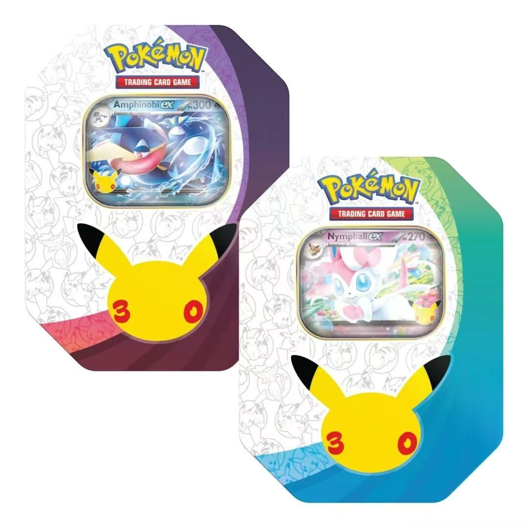 Pokemon PTCG 2x Pokébox Nymphali Amphinobi 30 Years 30th Celebration Set