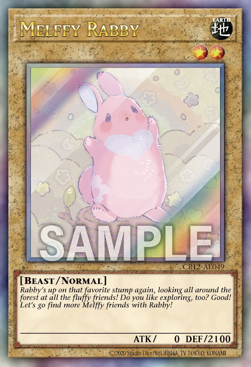 CR12-AE049 (UTR)Melffy Rabby(童話動物 小兔)