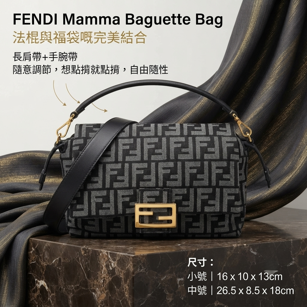 FENDI Mamma Baguette袋