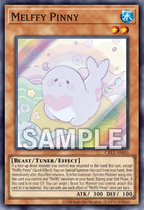 CR12-AE055 (SR)Melffy Pinny(童話動物 小海豹)
