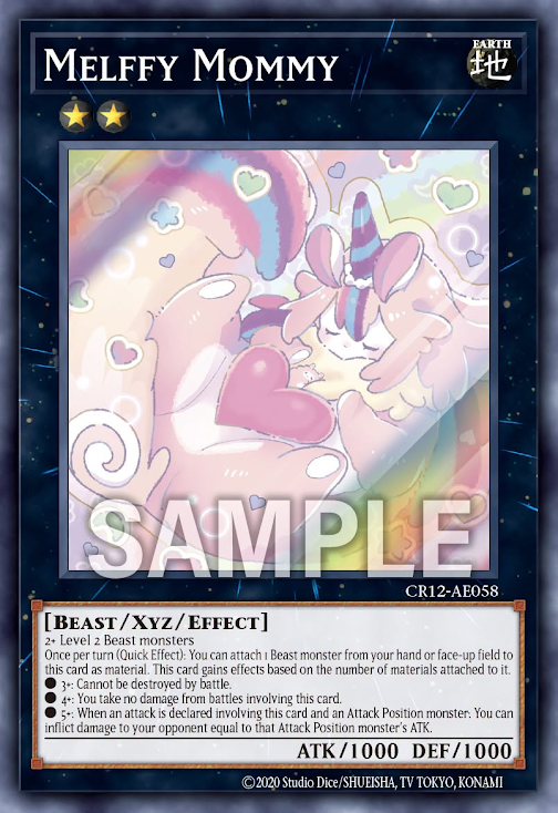 CR12-AE058 (SR)Melffy Mommy(童話動物媽咪)