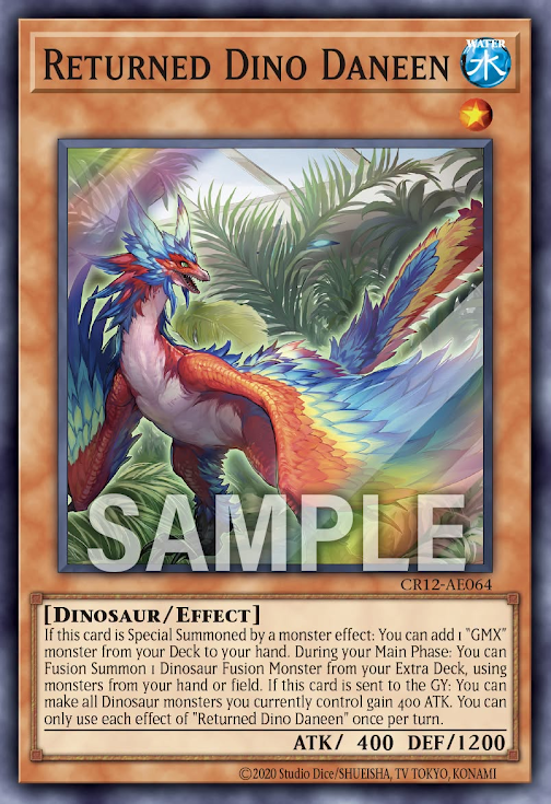 CR12-AE064 (SR)Returned Dino Daneen(新世龍 達尼安)