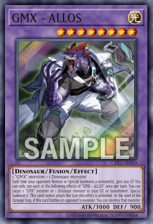 CR12-AE070 (SR)GMX - ALLOS(GMX 異特龍)