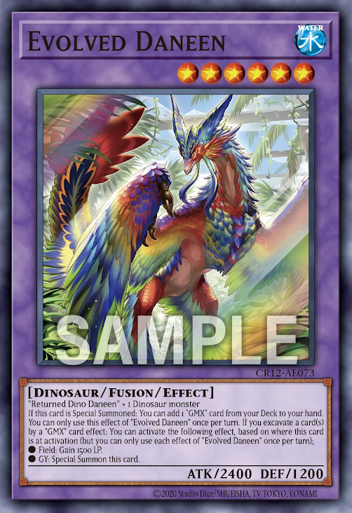 CR12-AE073 (SR)Evolved Daneen(曉世龍 達尼安)