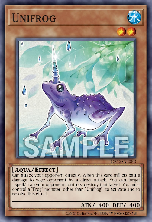 CR12-AE080 Unifrog(貫青蛙)