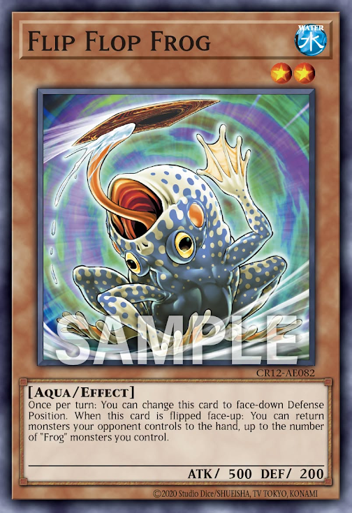 CR12-AE082 Flip Flop Frog(里青蛙)