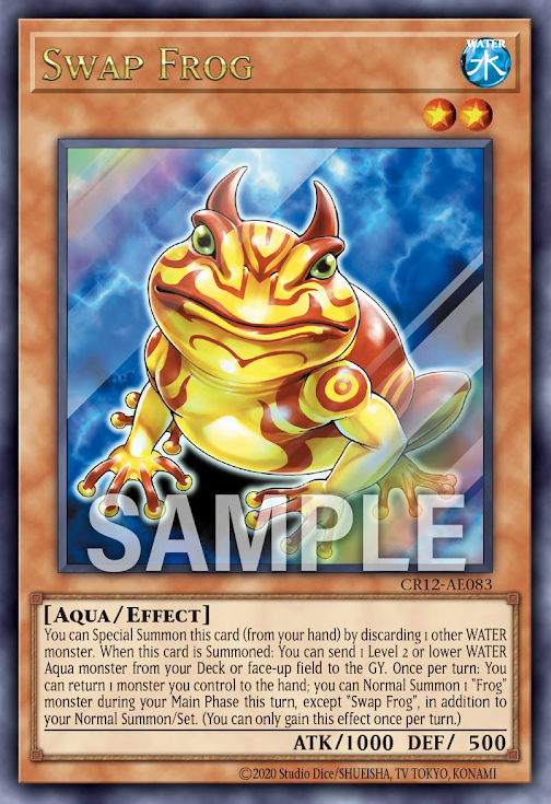 CR12-AE083 (UR/SER/PSER)Swap Frog(鬼青蛙)