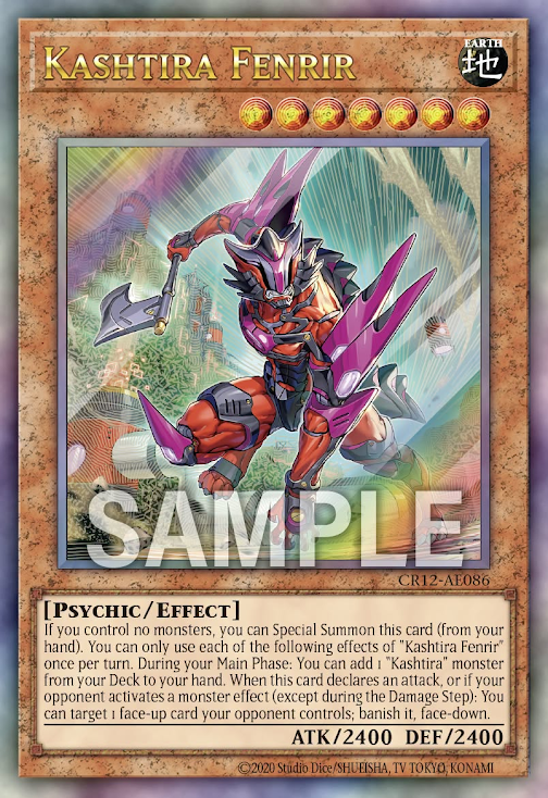 CR12-AE086 (UTR)Kashtira Fenrir(六世壞 芬里爾)