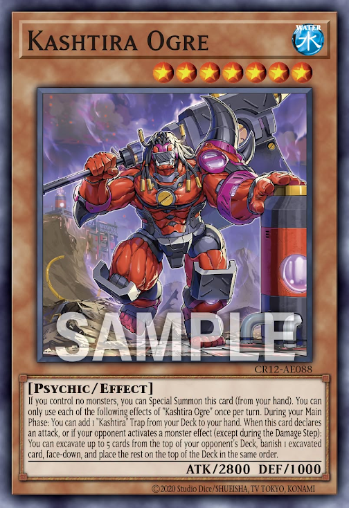 CR12-AE088 Kashtira Ogre(六世壞 食人魔)