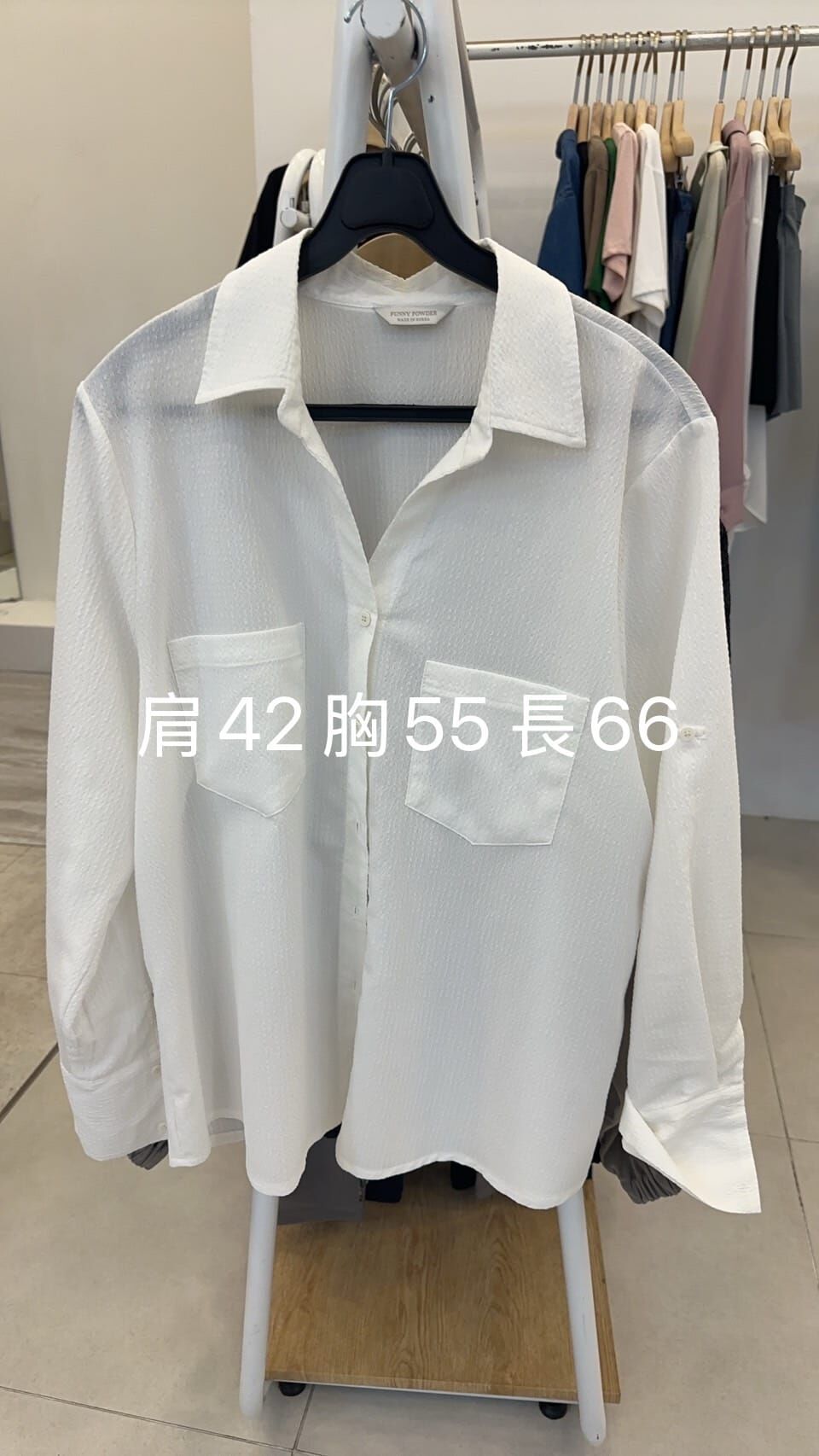 FP6412 雙口袋襯衫 *特價貨品不設退換*