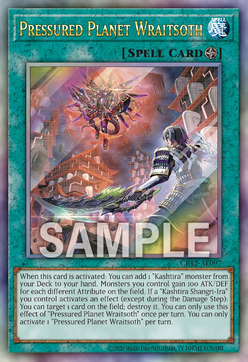 CR12-AE097 (UTR)Pressured Planet Wraitsoth(六世壞 天魔世界)