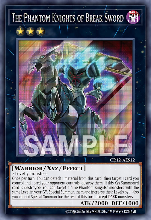 CR12-AES12 (SER)The Phantom Knights of Break Sword(幻影騎士團 斷劍)