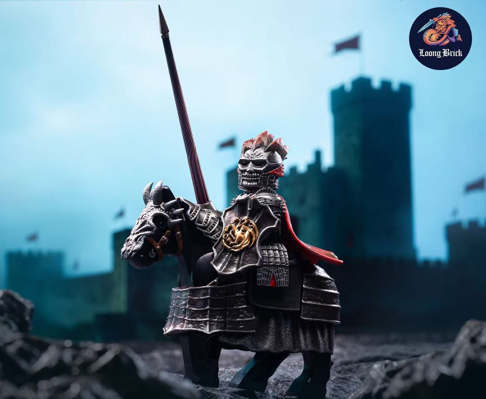 【Preorder】【Loong Brick】Bright Flame Illion (Horse riding version)