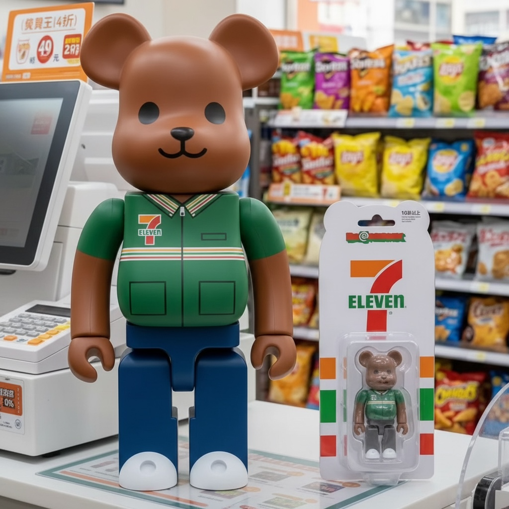 🎏預訂🎏bearbrick 400% 100% 7-11 Japan Limited Editon