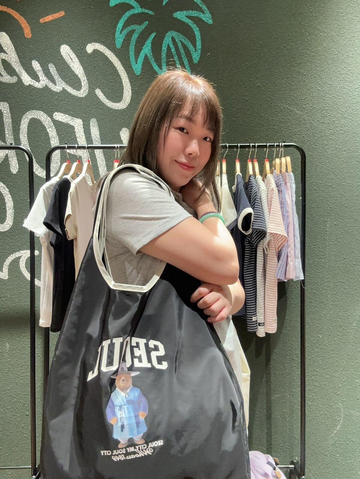韓國代購 🍊WHO.A.U🍊 背心袋 WHBGG2491A