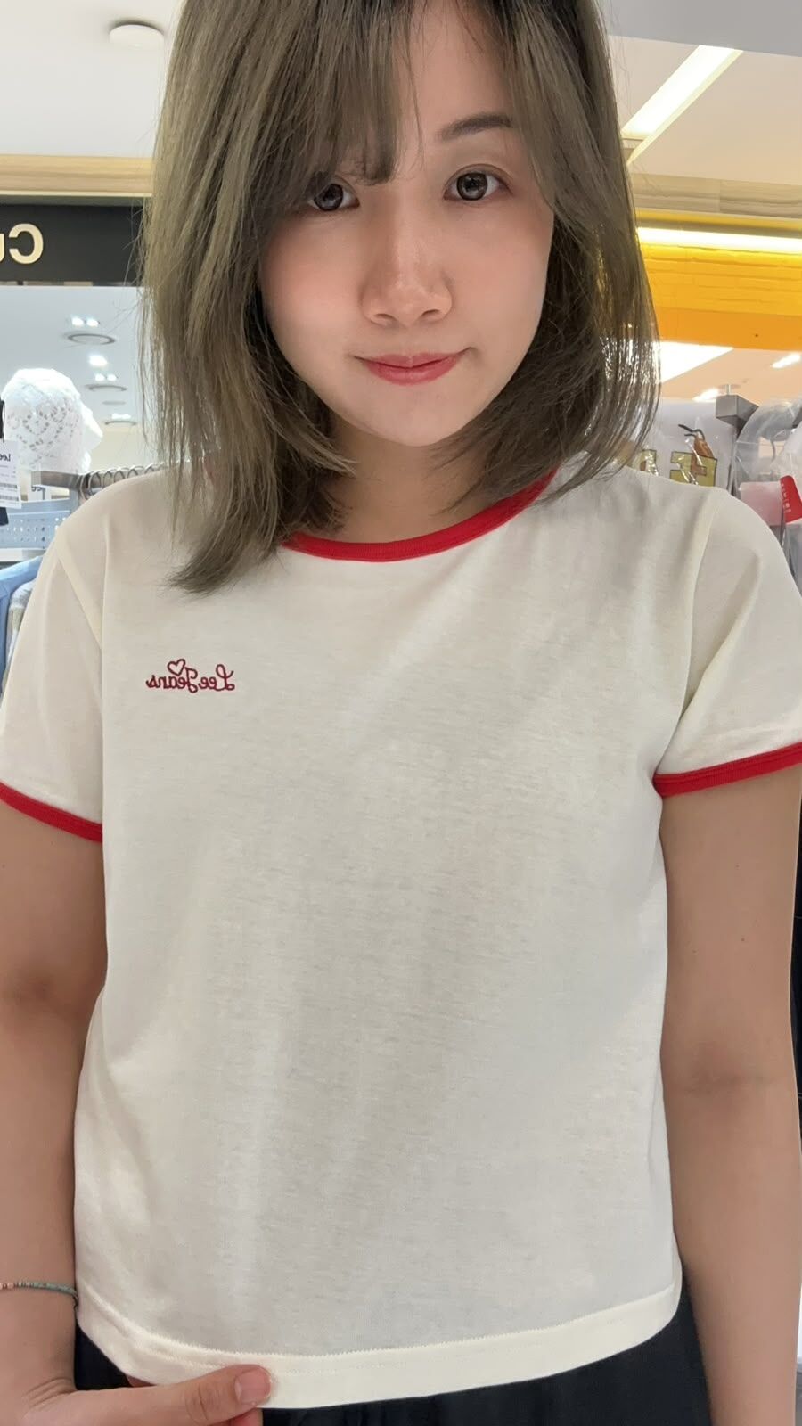 韓國代購 Lee 女款短TOP LE2602ST65