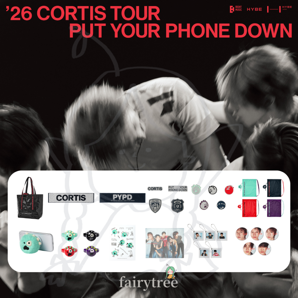 二販 CORTIS ' PUT YOUR PHONE DOWN ' 世界巡迴演唱會 官方周邊 賣場二