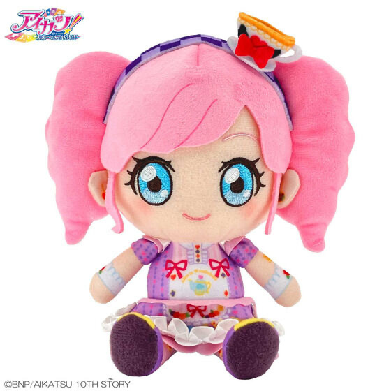 254316 Pbandai 預訂 2027/1月 【予約販売】アイカツ！シリーズChibiぬいぐるみ プレミアムレアver. 天羽まどか エンジェルアリスコーデ