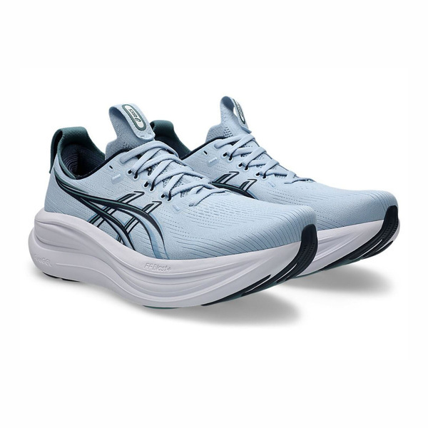 Asics 亞瑟士 GEL-Nimbus 28 2E 1011C144-404 男 慢跑鞋 寬楦 緩衝 支撐 水藍