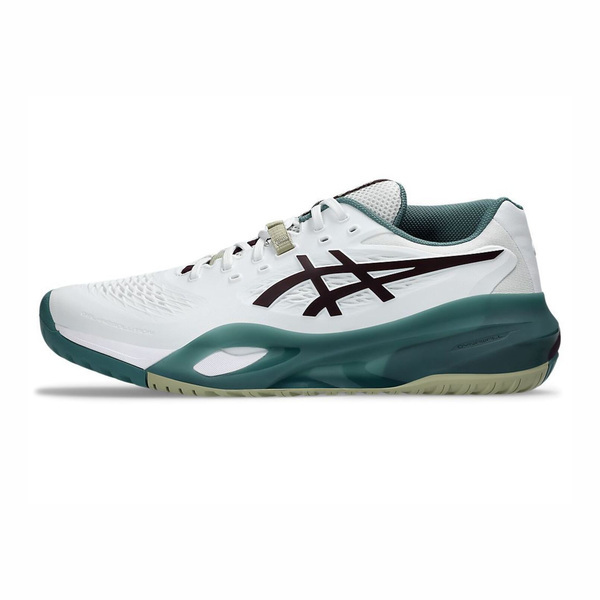 Asics 亞瑟士 Gel-resolution X 2E 1041A487-104 男 網球鞋 寬楦 美網 白綠