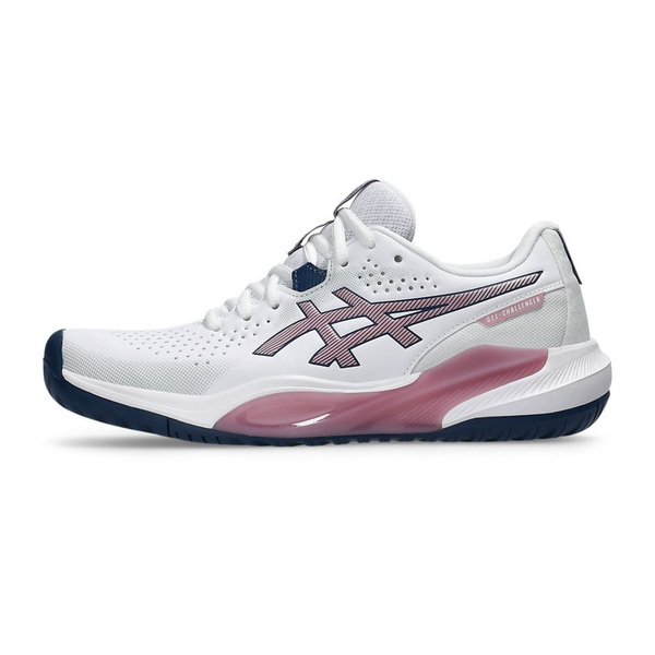 Asics 亞瑟士 GEL-Challenger 15 1042A294-105 女 網球鞋 抗扭 硬土 白 粉紫