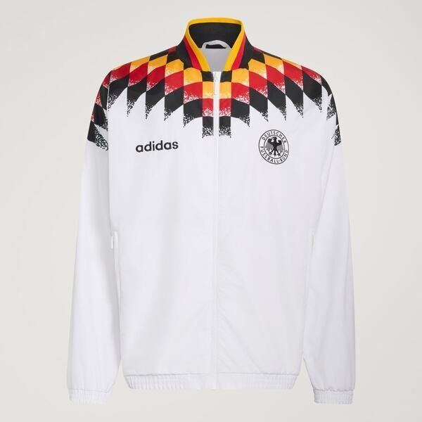 Adidas 愛迪達 Dfb Tt 94 JW8809 男 運動外套 白 1994 世界盃 德國 復古經典