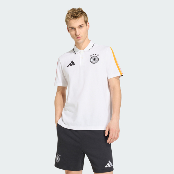 Adidas 愛迪達 Dfb Dna Polo JZ9351 男 Polo衫 運動上衣 休閒短袖 白 世界盃 德國