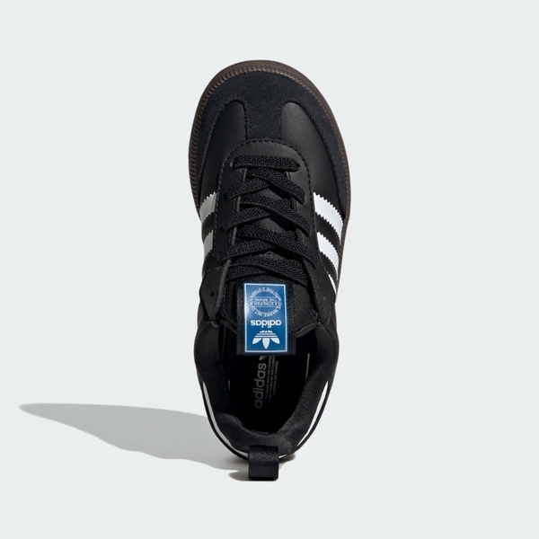 Adidas 愛迪達 Samba Quickon K KK2178 中童 休閒鞋 復古 流行 黑 好穿脫