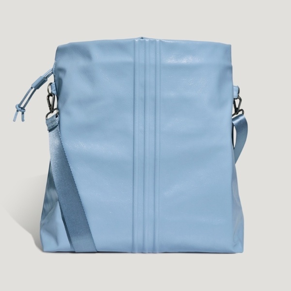 Adidas 愛迪達 Fnst Sldr Bag L KS5156 側背包 肩背 斜背 藍 筆電 金屬鏈 柔軟