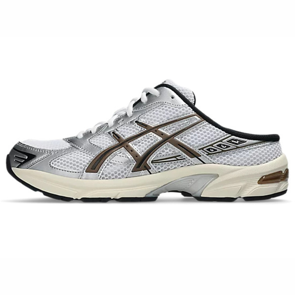 Asics 亞瑟士 GEL-1130 Mule 1203B048-101 男女 休閒鞋 穆勒鞋 復古 流行 白銀 棕