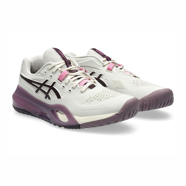 Asics 亞瑟士 GEL-Resolution X D 1042A278-250 女 網球鞋 寬楦 美網 白紫